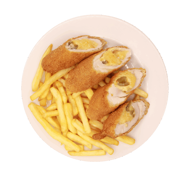 Cheddar sajtos-Jalapenos töltött borda